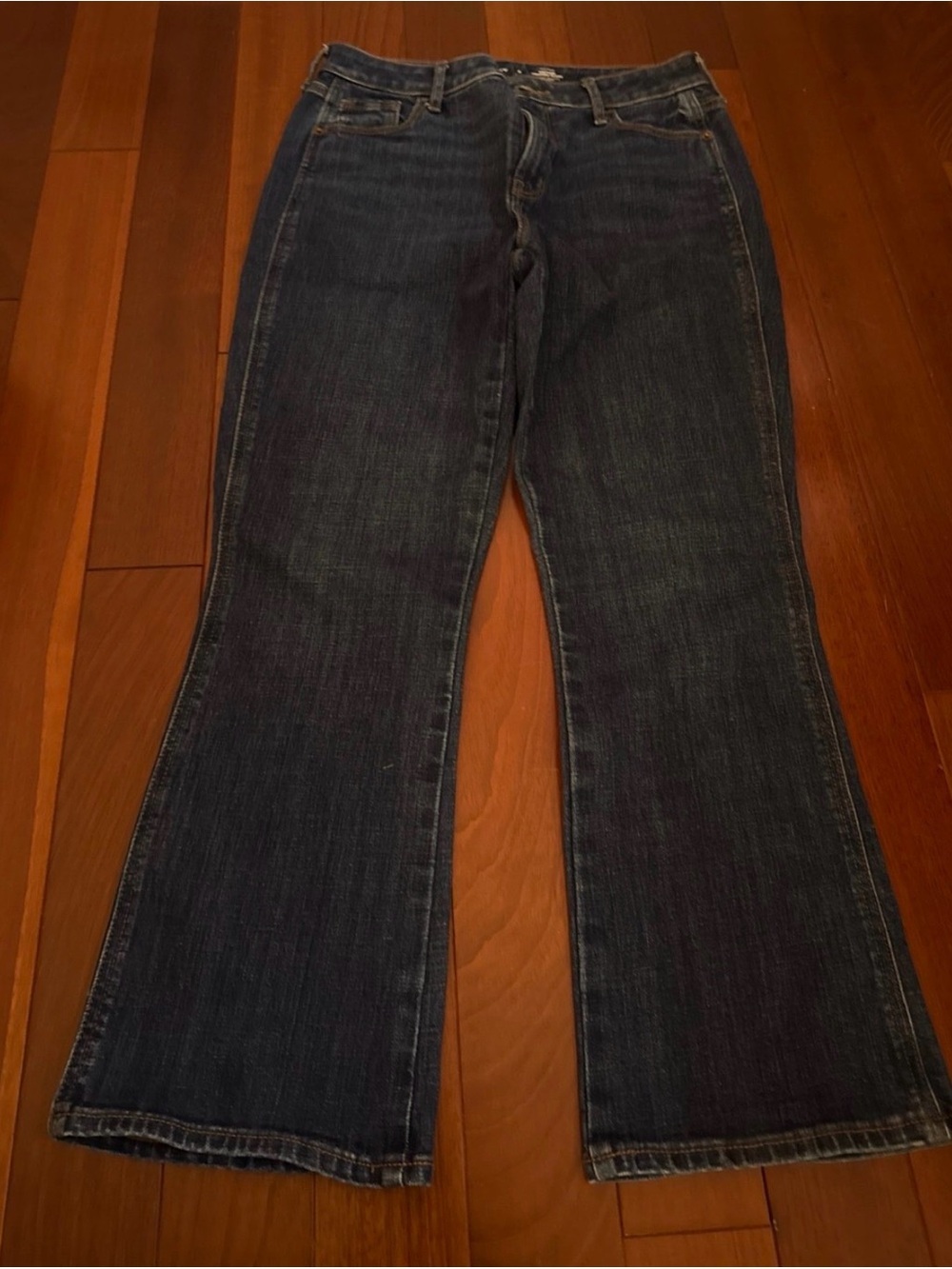 Levi's Dark Blue High-Rise Bootcut Jeans
